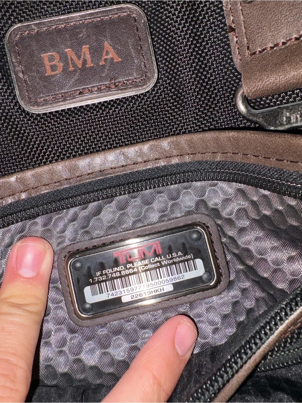 TUMI ALPHA BRAVO BLACK Black Men's Multi-Pocket Messenger Bag